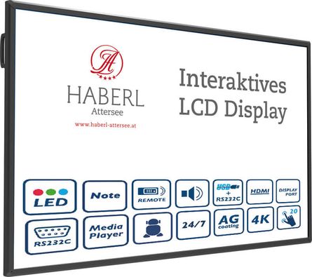 Interaktives LCD Touch-Display