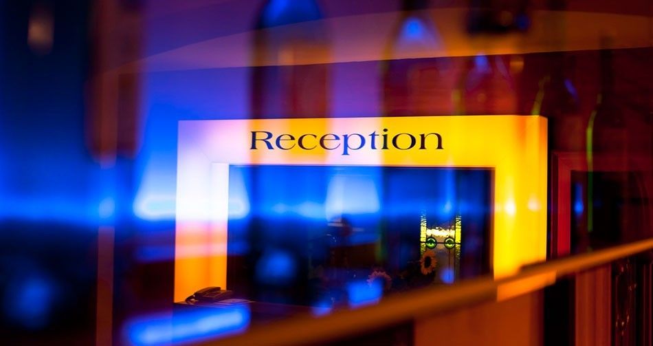 Hotel Haberl am Attersee Rezeption